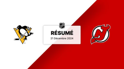 PIT vs NJD | Résumé 21/12/24