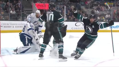 Mario Ferraro with a Goal vs. Tampa Bay Lightning