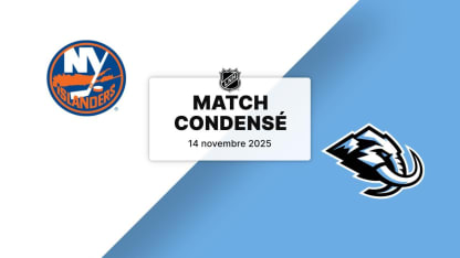 Match condensé : NYI @ UTA 14/11/2025