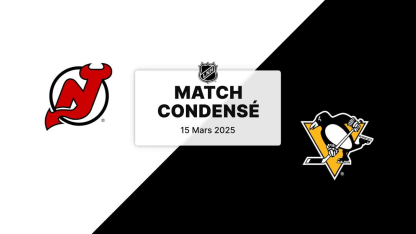 Match condensé : NJD @ PIT 15/03/2025