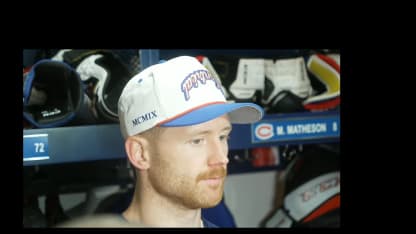 Postgame vs. CBJ: Matheson