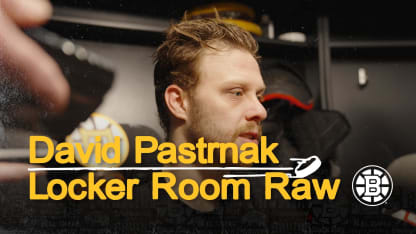 Locker Room Raw: David Pastrnak