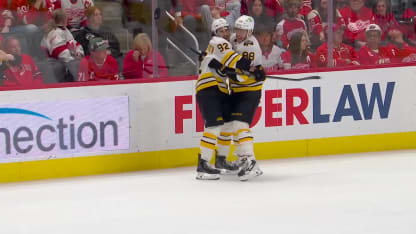 Pastrnak earns 500th assist on Khusnutdinov's empty-netter