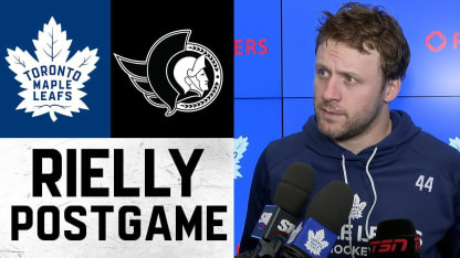 Morgan Rielly | Post Game vs Ottawa Senators