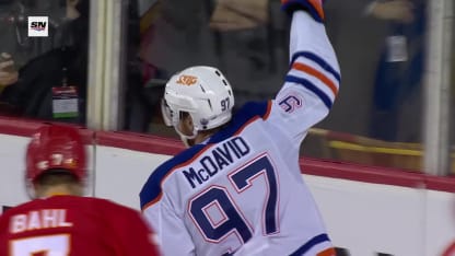 McDavid trims the lead