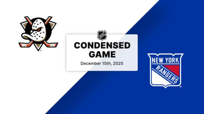 ANA at NYR | Condensed Game