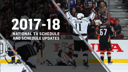 LA Kings 2017-18 National TV Schedule