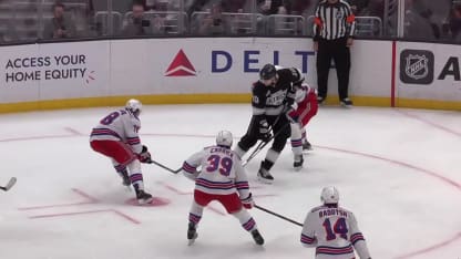 NYR@LAK: Laferriere scores goal against Jonathan Quick