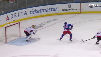 OTT@NYR: Perreault scores goal against Leevi Merilainen