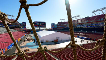 Stadium Series: Rink build time-lapse