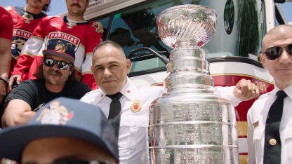 Sunrise Fire Rescue Capt. Surprised With Stanley Cup