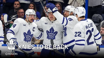 Knies to be back | The Leaf: Blueprint Moment