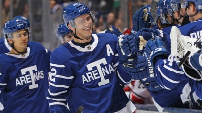 Maple Leafs celebrate