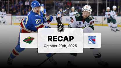 MIN at NYR | Recap