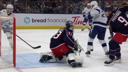 TBL@CBJ: Monahan scores empty-net goal