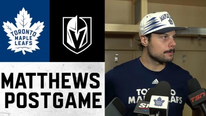 Auston Matthews | Post Game