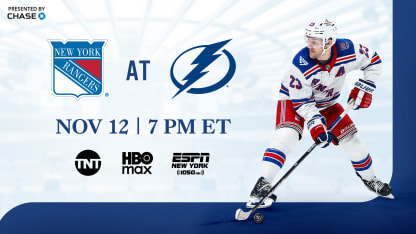 Rangers at Lightning: Pregame Notes | 11.12.25