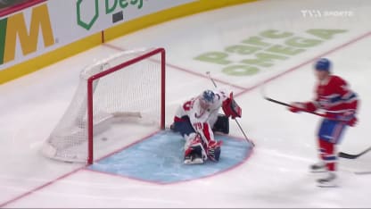 WSH@MTL: Caufield marque un but contre Charlie Lindgren