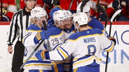 Malenstyn re-establshes Sabres' lead