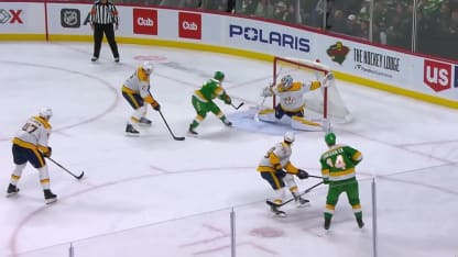 NSH@MIN: Zuccarello scores PPG against Justus Annunen