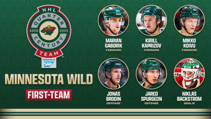 Minnesota Wild Quarter-Century Teams