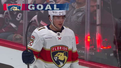 FLA at COL: Samoskevich strikes in 3rd period
