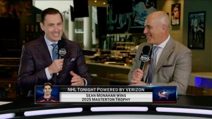 Sean Monahan wins Masterton Trophy