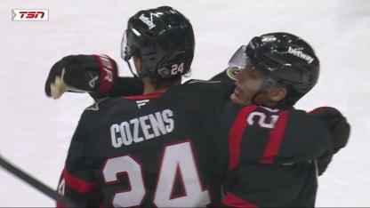 NYR@OTT: Cozens scores PPG against Igor Shesterkin