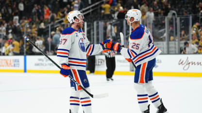 Connor McDavid před druhým zápasem ve Vegas