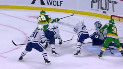 TOR@MIN: Hartman scores goal against Anthony Stolarz