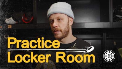 Locker Room Raw: Pastrnak