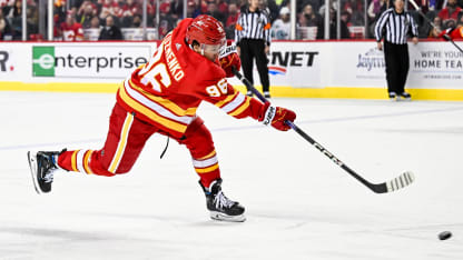 NHL EDGE stats for Calgary Flames 32 in 32