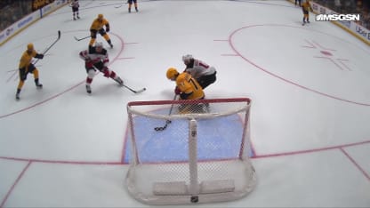 Timo Meier with a Goal vs. Nashville Predators