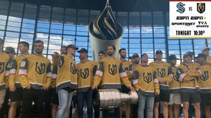 Golden Knights light torch at 'Monday Night Football' game