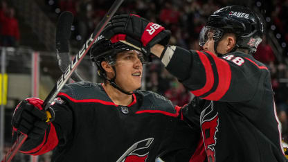 Martin Necas and Teuvo Teravainen preseason
