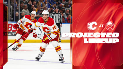 Projected Lineup - Flames @ Sabres - 19.11.25