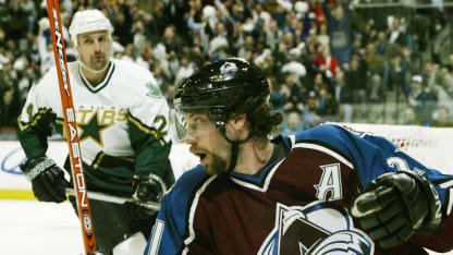 Peter Forsberg Celebrate Dallas Stars 2004 Playoffs