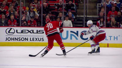 NYR@CAR: Blake scores PPG against Igor Shesterkin