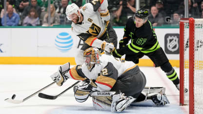 Golden Knights edged in SO