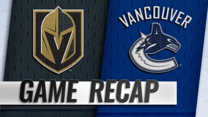 Recap: VGK 6, VAN 2