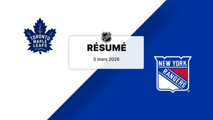 TOR vs NYR | Résumé | 05/03/26