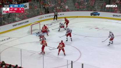 NYR@DET: Quick with a great save against Noah Laba