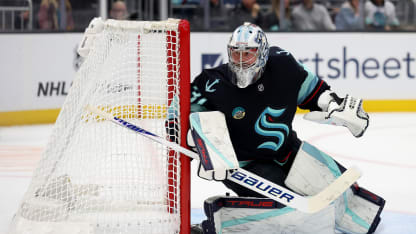Grubauer mit starkem Auftritt fuer Seattle gegen San Jose