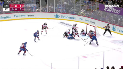 NJD@COL: Markstrom with a great save against Zakhar Bardakov