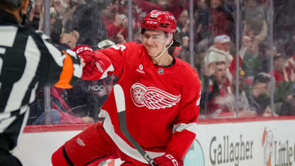 Albert Johansson skriver nytt kontrakt med Detroit Red Wings