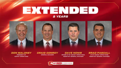 Flames Extend GM Craig Conroy And Senior Hockey Management Staff 