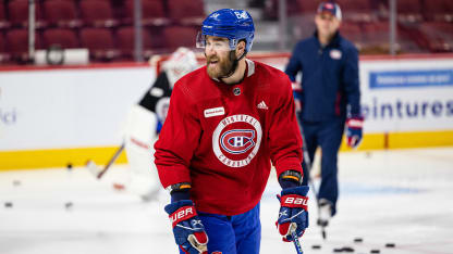 David Savard practice