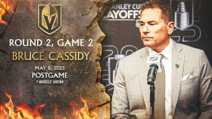 Round 2, Game 2 | Bruce Cassidy Postgame
