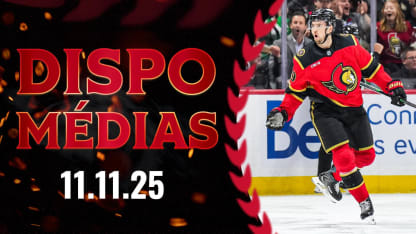 Drake Batherson dispo médias après le match contre DAL