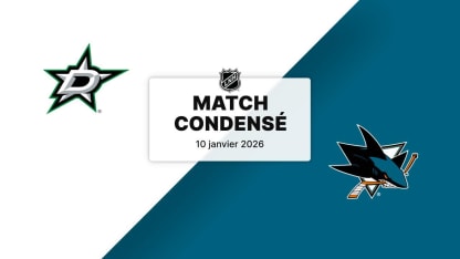 Match condensé : DAL @ SJS 10/01/2026